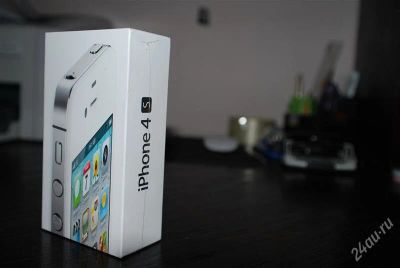 Лот: 1465490. Фото: 1. Официальный apple iphone 4s белый... Смартфоны