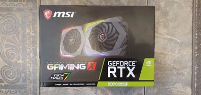Лот: 17581668. Фото: 1. msi 2070 super gaming x. Видеокарты