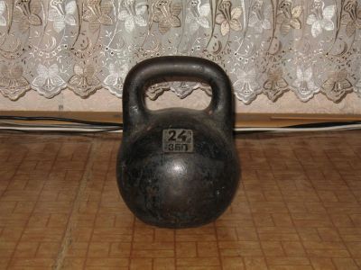 Лот: 3133385. Фото: 1. Гиря 24 кг. Гири