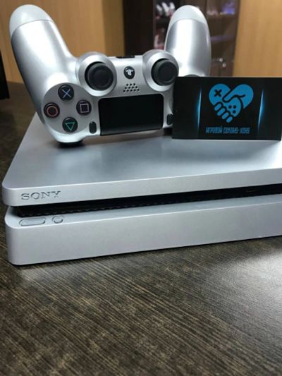 Лот: 20210771. Фото: 1. Sony PlayStation 4 Slim 500GB... Игровые приставки, консоли