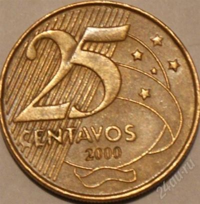 Лот: 259523. Фото: 1. 25 Centavos. Америка