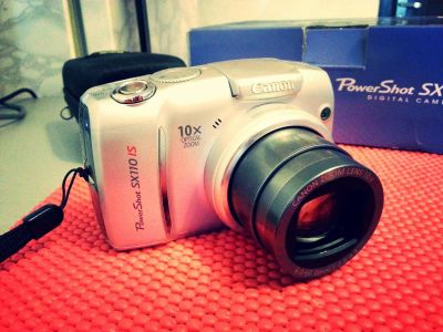 Лот: 5105156. Фото: 1. Камера canon powershot sx110 is... Цифровые компактные