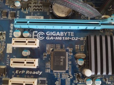 Лот: 17514878. Фото: 1. gigabyte ga-h61m , g620 , 4gb... Компьютеры в сборе