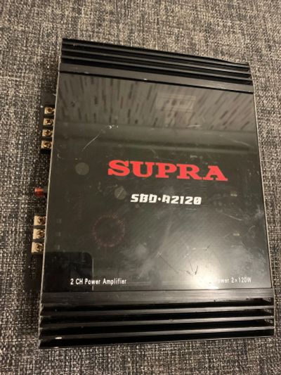 Лот: 15209759. Фото: 1. Усилитель Supra 2.120. Усилители