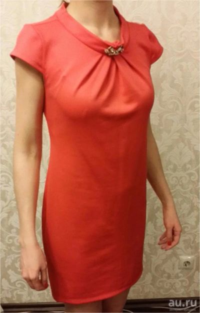 Лот: 9151355. Фото: 1. Коралловое платье 2. Платья
