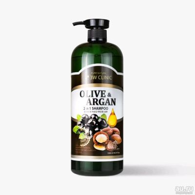 Лот: 18284455. Фото: 1. Шампунь 3W Clinic Olive&Argan... Уход за волосами 