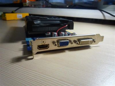 Лот: 1762329. Фото: 1. Gigabyte GeForce 9600GT 512mb. Видеокарты