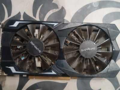 Лот: 18944840. Фото: 1. Видеокарта sapphire rx 560 4gb. Видеокарты