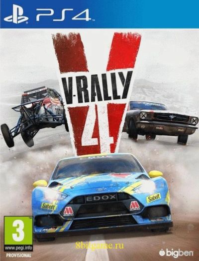 Лот: 12149691. Фото: 1. V-Rally 4 игра для PS4 Ps 4 Playstation... Игры для консолей