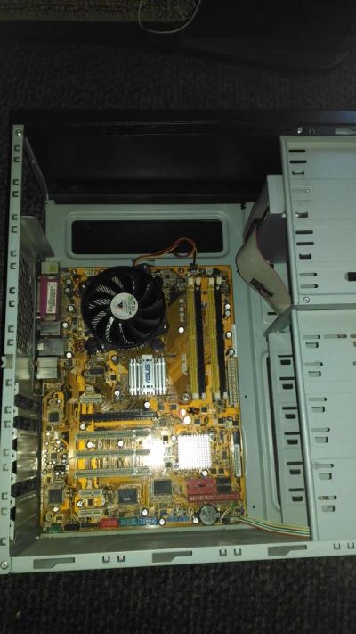 Лот: 8773647. Фото: 1. Материнская плата Asus P5B-E... Материнские платы