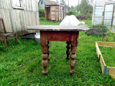 Лот: 11665440. Фото: 1. Стол ручной работы. Советских... Столы, стулья, обеденные группы
