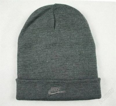 Лот: 1328590. Фото: 1. Шапка Nike тёмно-серая. Головные уборы