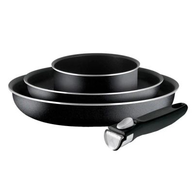 Лот: 17037122. Фото: 1. Tefal Ingenio Набор посуды (антипригарное... Сковороды и сотейники