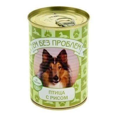 Лот: 15054833. Фото: 1. Консервы Птица Рис 410гр корм... Корма