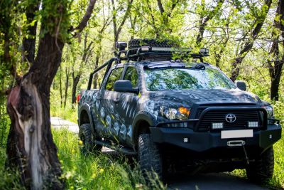Лот: 15003065. Фото: 1. Пороги силовые Toyota Tundra 2006-2013... Навесные силовые механизмы