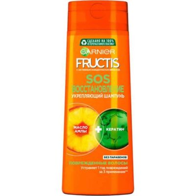 Лот: 25643174. Фото: 1. Шампунь Fructis, SOS Восстановление... Уход за волосами 