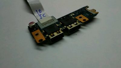 Лот: 11960208. Фото: 1. Плата USB для ноутбука Packard... Платы расширения, контроллеры, доп. порты