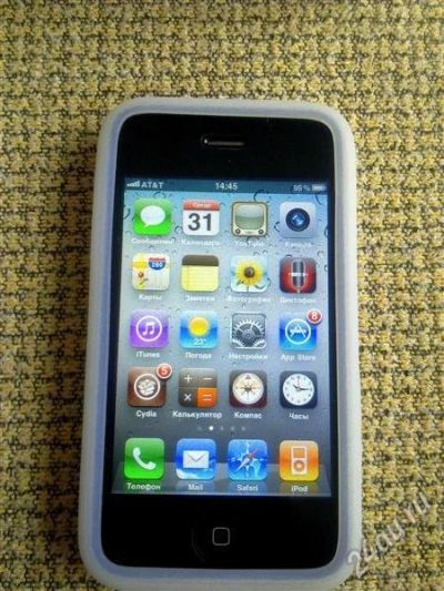 Лот: 1308262. Фото: 1. iphone 3gs 16gb white рст "идеальный... Смартфоны