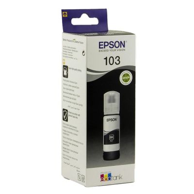 Лот: 18616430. Фото: 1. Картридж струйный Epson 103 Black... Картриджи, расходные материалы