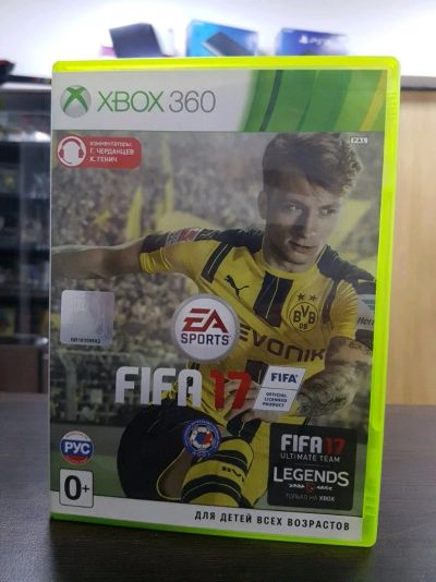 Лот: 16164158. Фото: 1. Fifa 17 Xbox360 Xbox 360. Игры для консолей