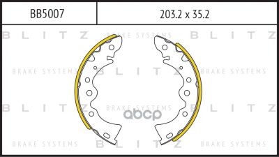 Лот: 24860550. Фото: 1. Барабанные Колодки Nissan Almera... Тормозная система