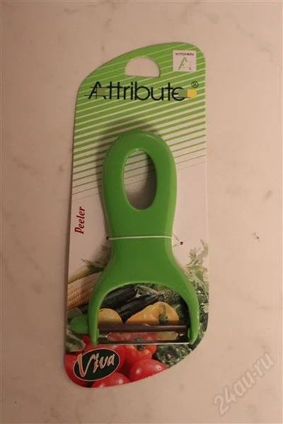 Лот: 2288332. Фото: 1. Овощечистка с плавающим лезвием... Столовые приборы, ножи