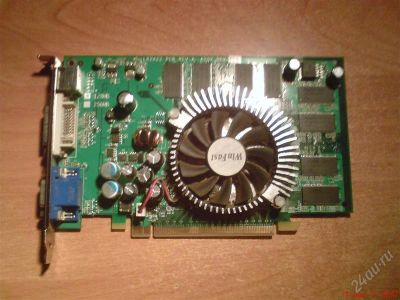 Лот: 1409413. Фото: 1. GeForce 6600 128mb неисправна. Видеокарты