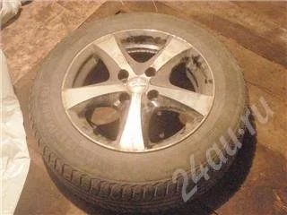 Лот: 512267. Фото: 1. 4 литых диска СКАД R14 + Шины... Шины