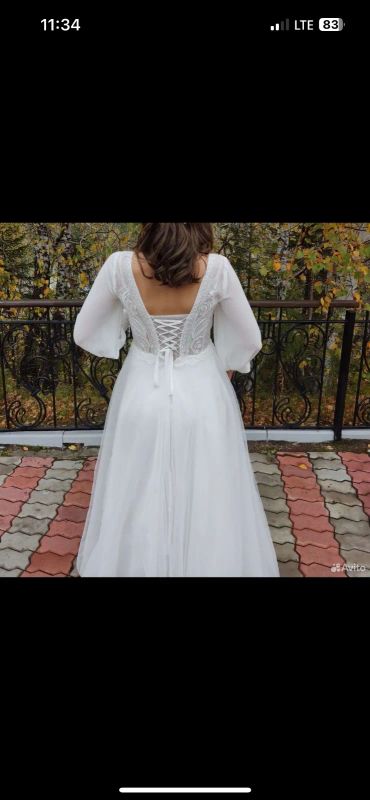 Лот: 21588266. Фото: 1. Свадебное платье. Свадебные платья