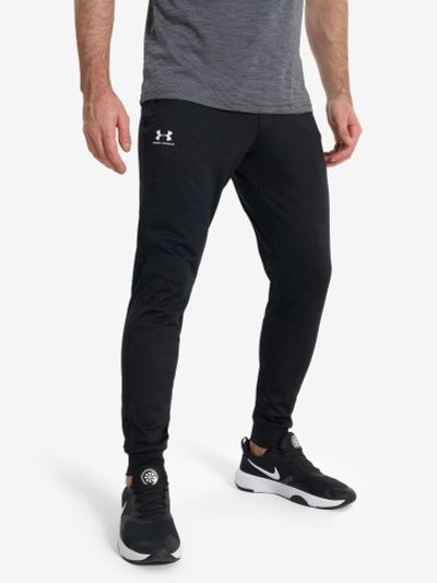 Лот: 24399165. Фото: 1. Брюки мужские Under Armour, Черный. Спортивные брюки, штаны