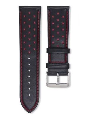 Лот: 12340331. Фото: 1. Ремешок кожаный для Xiaomi Amazfit... Смарт-часы, фитнес-браслеты, аксессуары