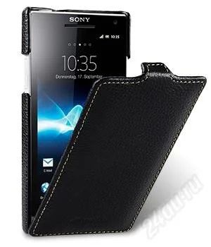 Лот: 1902503. Фото: 1. Чехол для Sony Xperia S из натуральной... Чехлы, бамперы