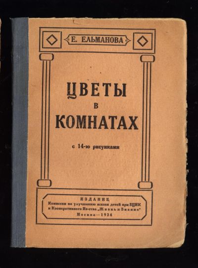 Лот: 21325712. Фото: 1. Ельманова Е. Цветы в комнатах... Книги