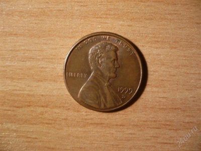 Лот: 1897276. Фото: 1. 1 цент США.с рубля!. Америка