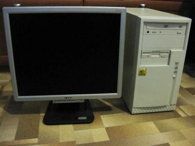 Лот: 4829161. Фото: 1. Системник Intel E3400(2*2.6GHz... Компьютеры в сборе