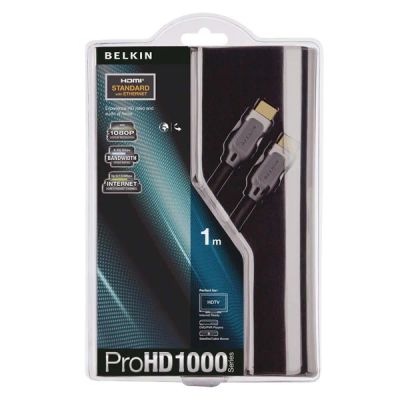 Лот: 3257280. Фото: 1. кабель HDMI Belkin ProHD 1000... Дата-кабели, переходники