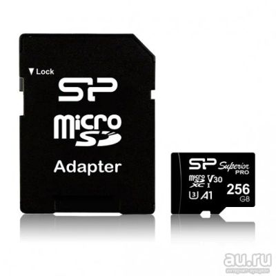 Лот: 18110545. Фото: 1. Карта памяти microSDHC Silicon... Карты памяти