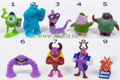 Лот: 2893698. Фото: 1. Серия "Университет монстров (Monsters... Игрушки