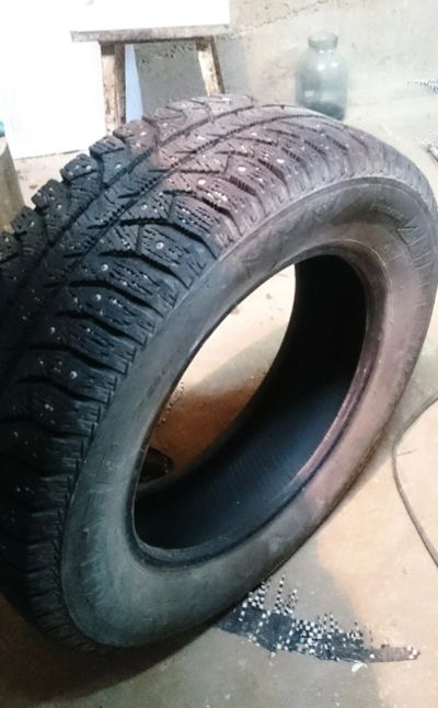 Лот: 12586181. Фото: 1. Шины шипованные Bridgestone 195... Шины