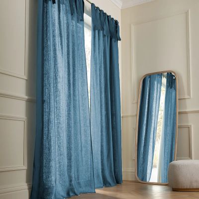 Лот: 24180666. Фото: 1. Льняная LaRedoute. Шторы, тюль
