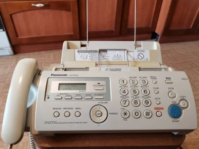 Лот: 25899007. Фото: 1. Факс Panasonic kx-fp218ru б/у... Факсы, автоответчики