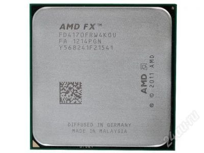 Лот: 2925397. Фото: 1. AMD FX 4170, 4-х ядерный CPU... Процессоры