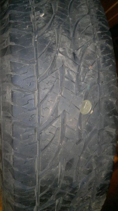 Лот: 3250392. Фото: 1. 215/70 r16 Bridgestone dueler... Шины