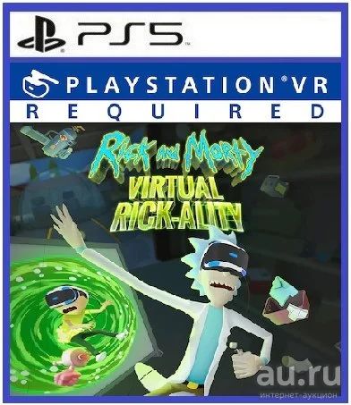Лот: 17750001. Фото: 1. Rick And Morty: Virtual Rick-Ality... Игры для консолей