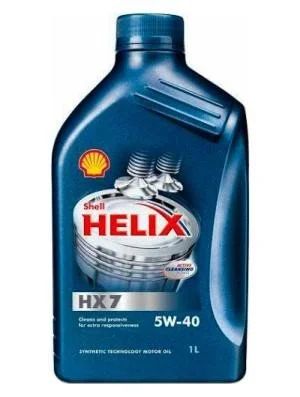 Лот: 12124654. Фото: 1. Shell Helix HX7 5W40 1L. Масла, жидкости