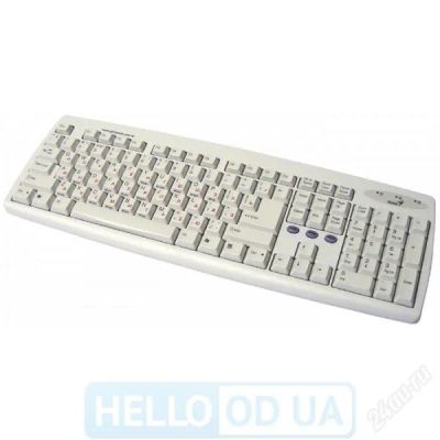 Лот: 2263497. Фото: 1. Клавиатура PS/2 GENIUS KB-06XE... Клавиатуры и мыши