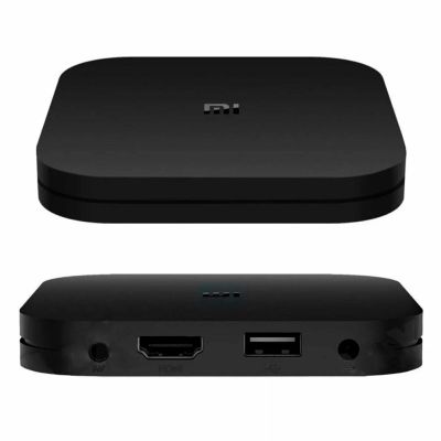 Лот: 16353875. Фото: 1. Медиаплеер Xiaomi Mi Box S черный... Медиаплееры