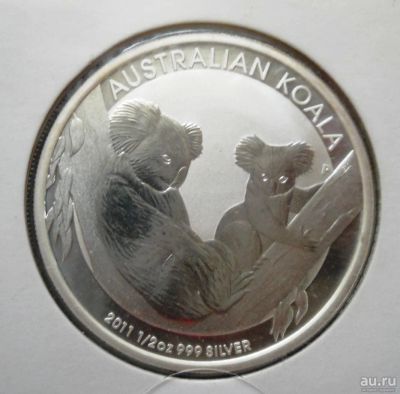 Лот: 9805858. Фото: 1. Австралия 50 центов 2011 г.Серебро. Австралия и Океания