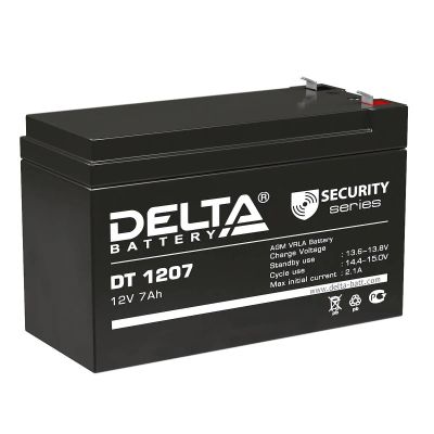 Лот: 25819848. Фото: 1. Аккумулятор Delta DT 1207 Security... Аккумуляторы
