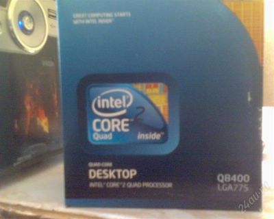 Лот: 819985. Фото: 1. Intel® Core™2 Quad Processor Q8400... Процессоры